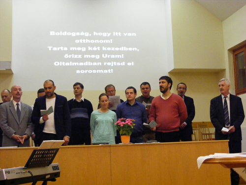 Magyar Evangéliumi Börtönmisszió szolgálata gyülekezetünkben